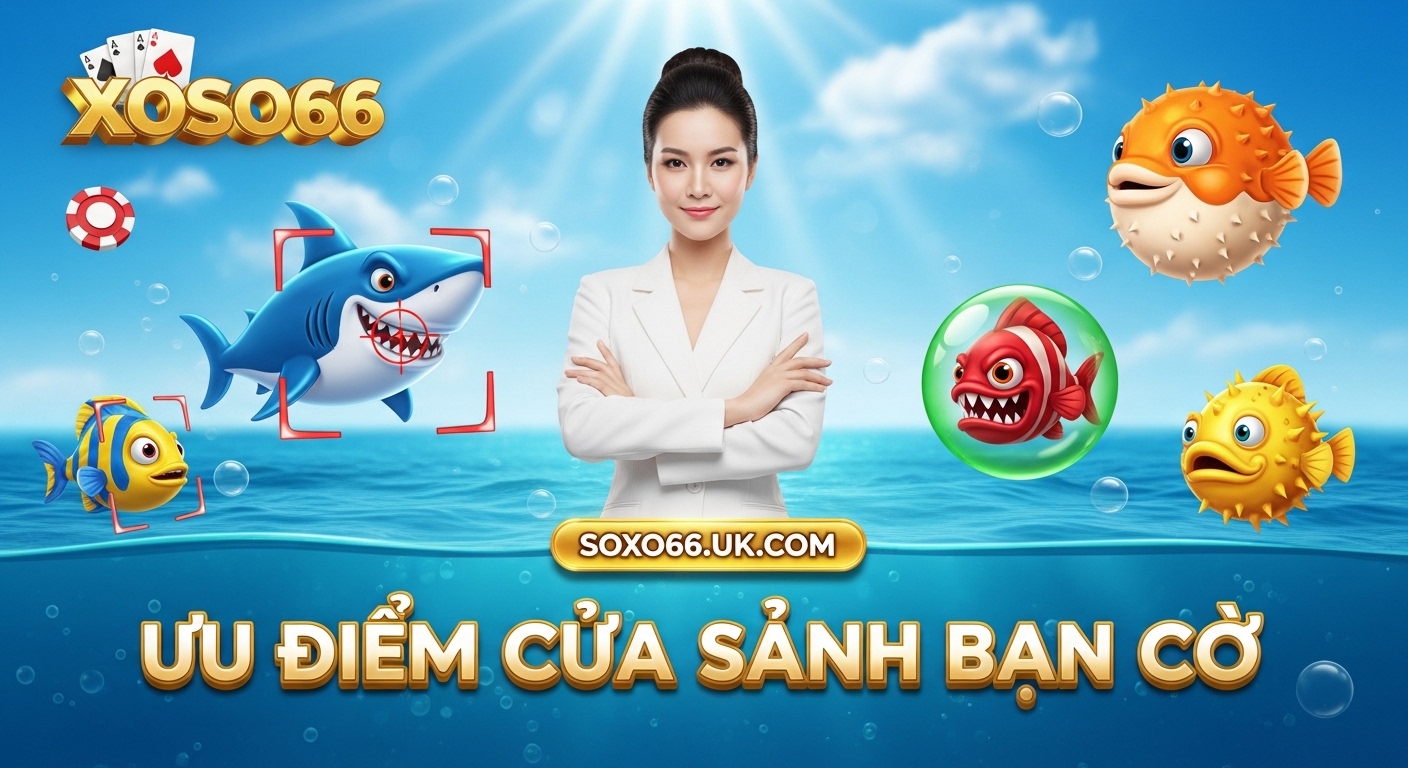 ƯU ĐIỂM CỦA SẢNH BẮN CÁ XOSO66